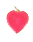 Pendentif Coeur Strie Color