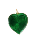 Pendentif Coeur Strie Color