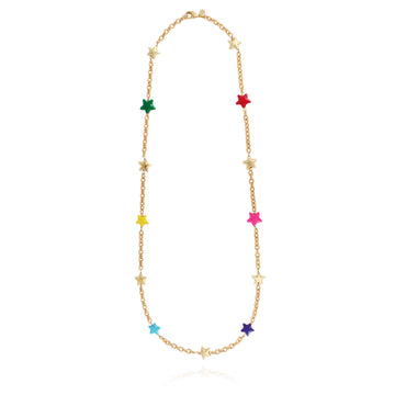 Collier Star Saty Color