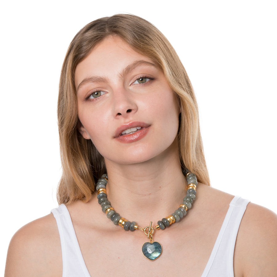 Collier Andrea Labradorite