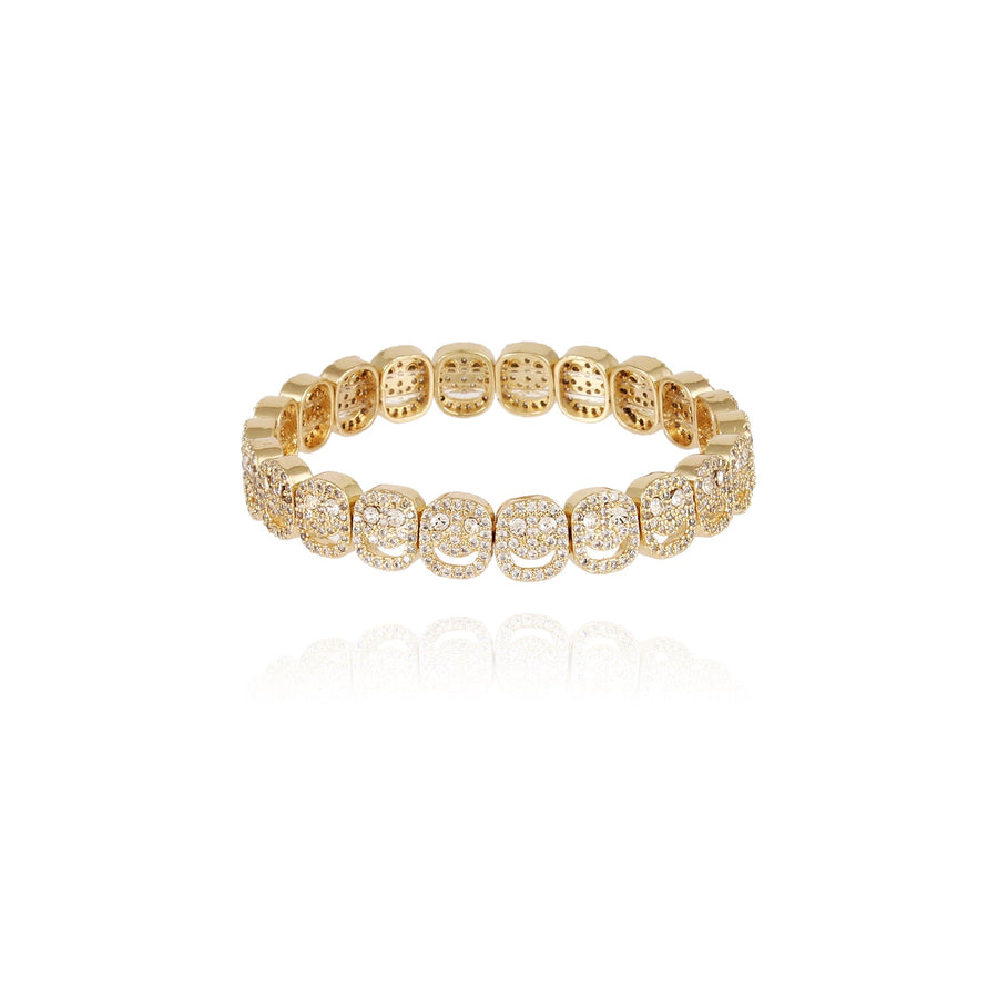 Bracelet Smiley Zircon