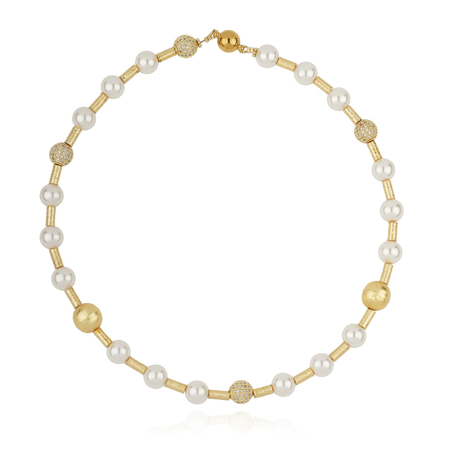 Collier Amaya Perles