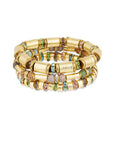 Set de 3 bracelets Multicolores